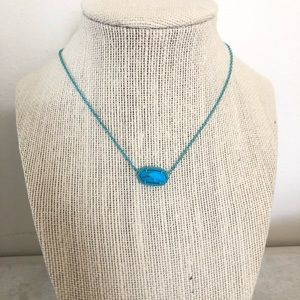 Kendra Scott Elisa Necklace in Turquoise